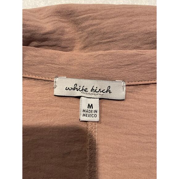 Women’s beige casual top with tie belt - Picture 5 of 6